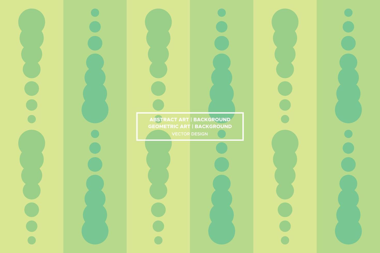 Geometric Pattern - Geometric Background - Abstract Background - Circles - Green - Use in Website Design, Packaging, Wall Art, Wallpaper, Poster, Banner, Profile, Brochure, Apparel, Textiles vector