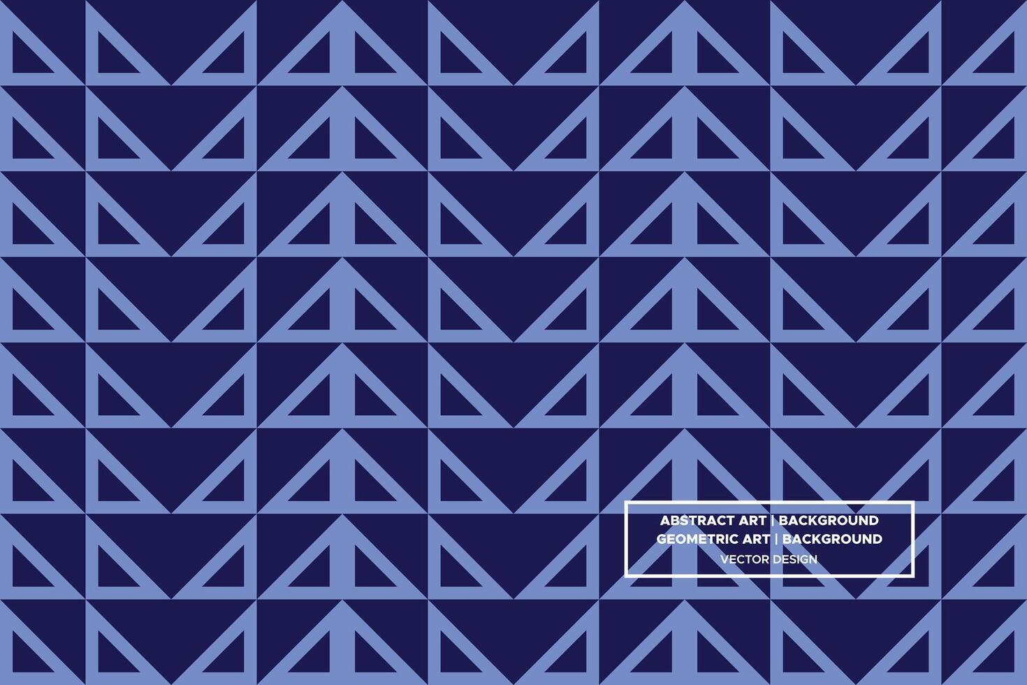 Geometric Pattern - Geometric Background - Abstract Background - Triangles - Blue - Use in Website Design, Packaging, Wall Art, Wallpaper, Poster, Banner, Profile, Brochure, Apparel, Textiles vector