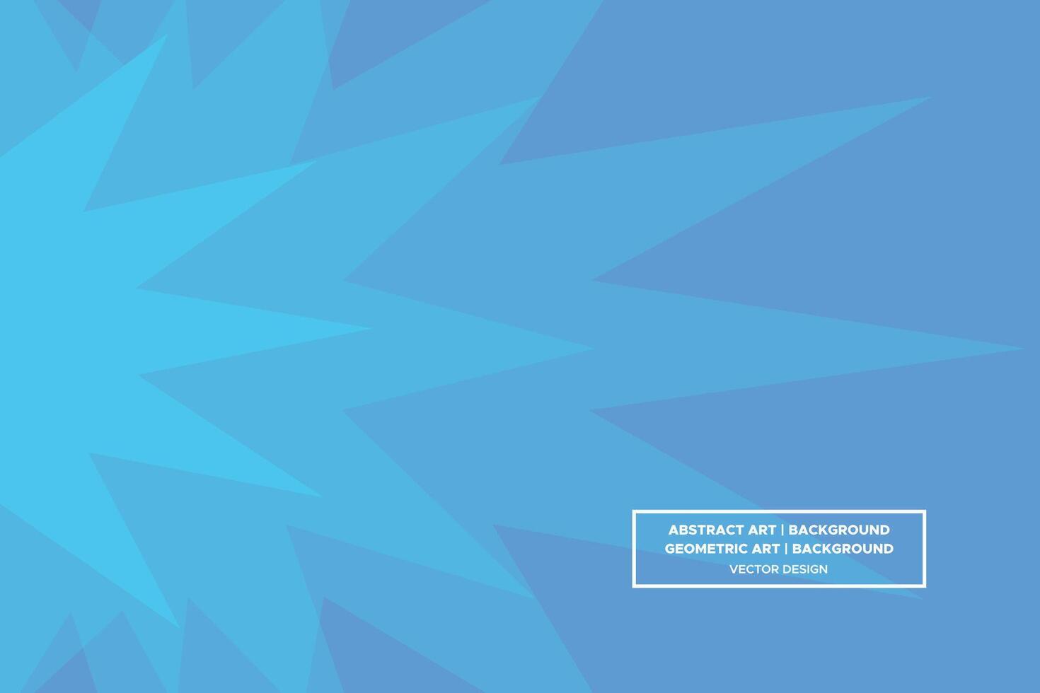 Geometric Pattern - Geometric Background - Abstract Background - Stars - Blue - Use in Website Design, Packaging, Wall Art, Wallpaper, Poster, Banner, Profile, Brochure, Apparel, Textiles vector