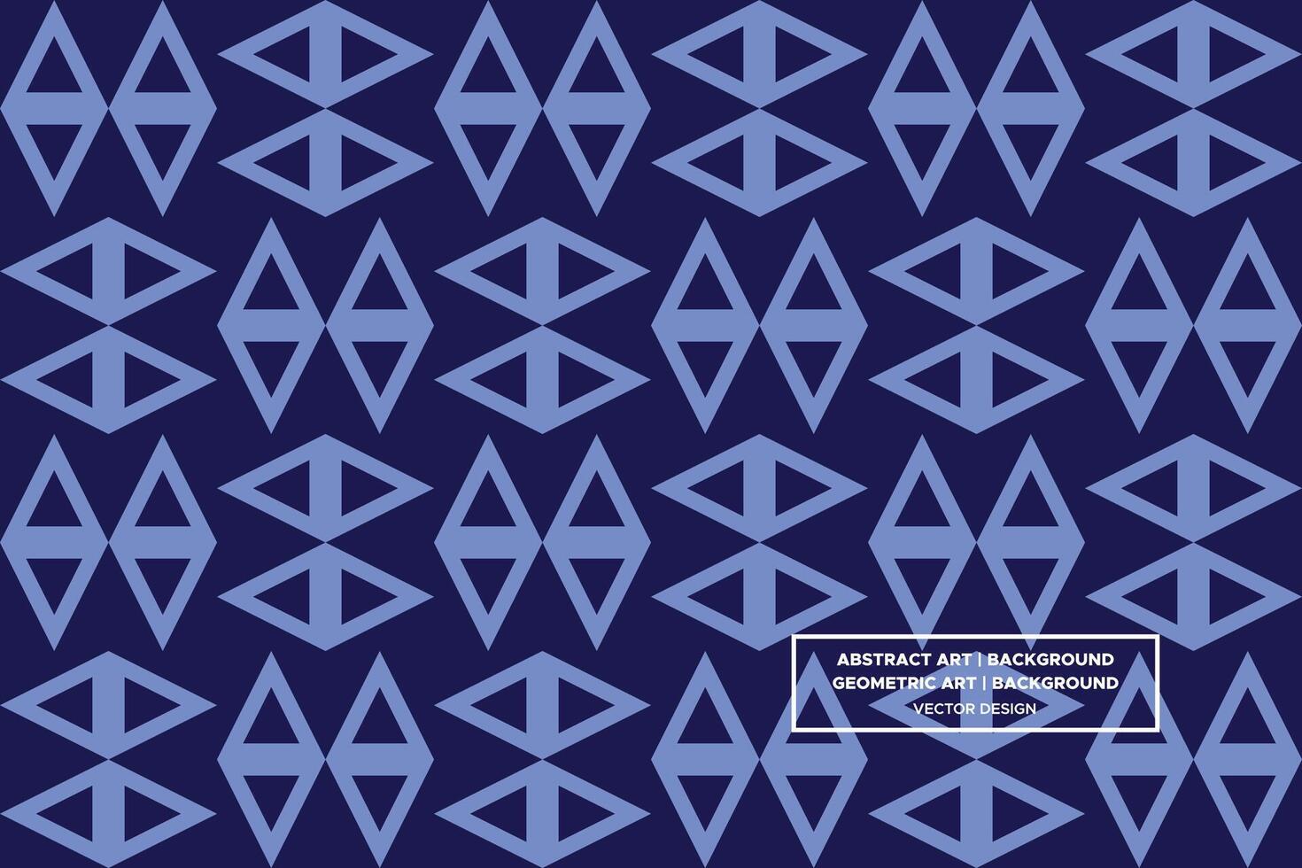 Geometric Pattern - Geometric Background - Abstract Background - Triangles - Blue - Use in Website Design, Packaging, Wall Art, Wallpaper, Poster, Banner, Profile, Brochure, Apparel, Textiles vector