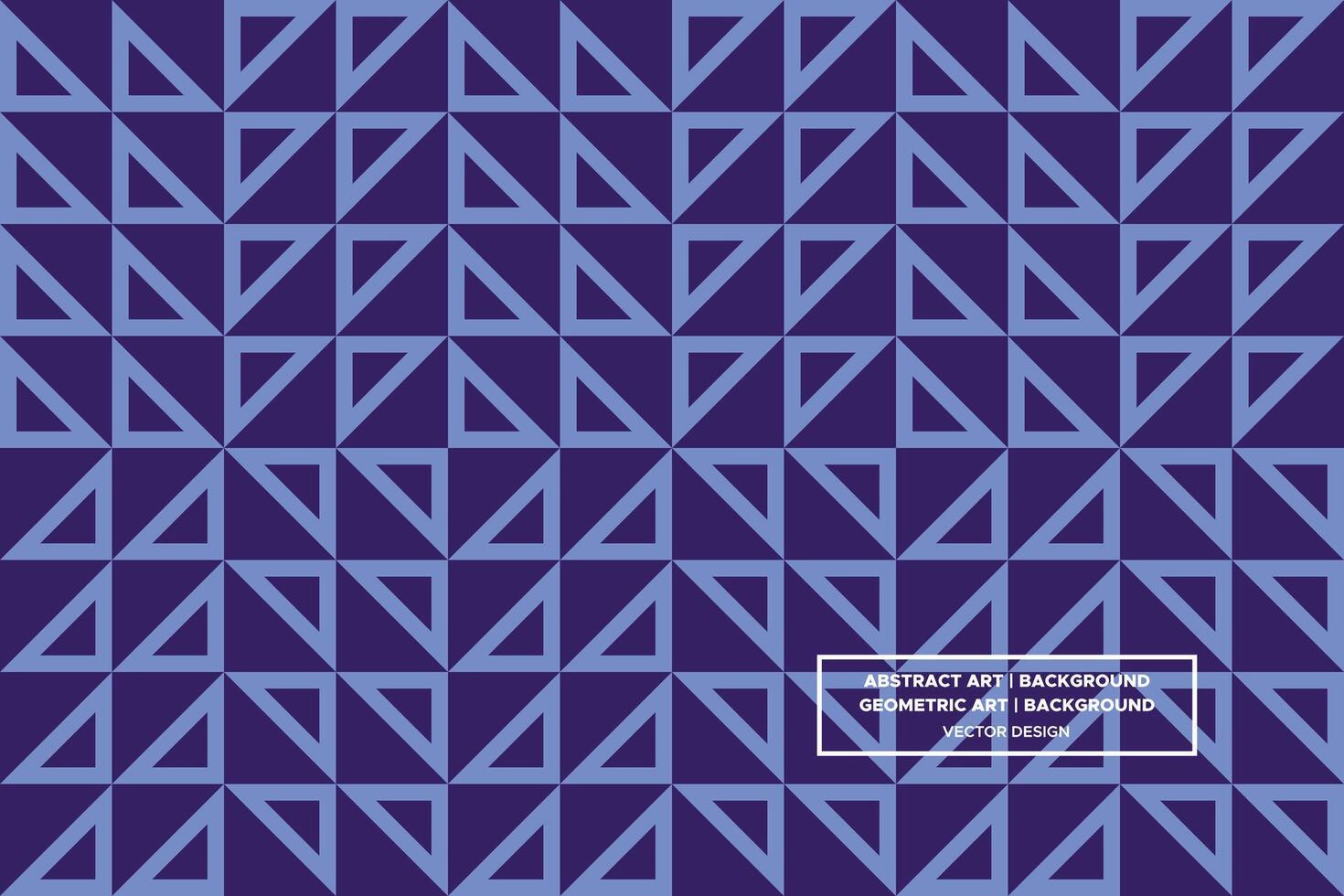 Geometric Pattern - Geometric Background - Abstract Background - Triangles - Blue - Use in Website Design, Packaging, Wall Art, Wallpaper, Poster, Banner, Profile, Brochure, Apparel, Textiles vector