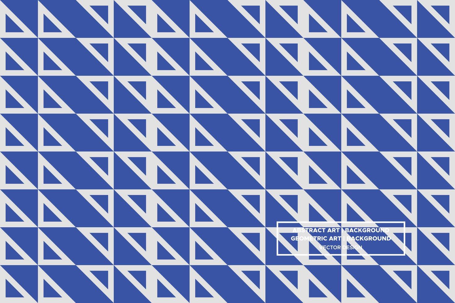 Geometric Pattern - Geometric Background - Abstract Background - Triangles - Blue - Use in Website Design, Packaging, Wall Art, Wallpaper, Poster, Banner, Profile, Brochure, Apparel, Textiles vector