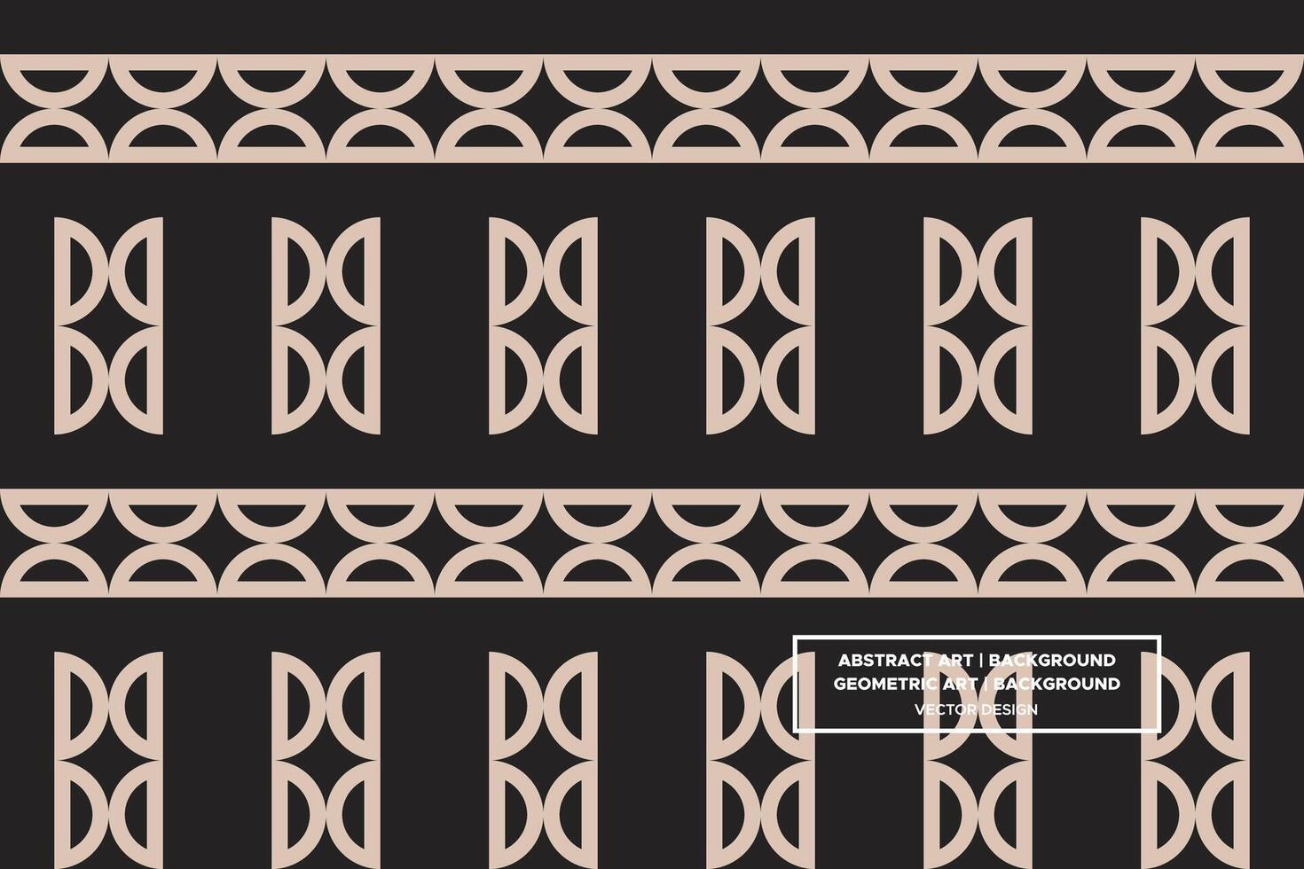 Geometric Pattern - Geometric Background - Abstract Background - Circles - Brown - Use in Website Design, Packaging, Wall Art, Wallpaper, Poster, Banner, Profile, Brochure, Apparel, Textiles vector