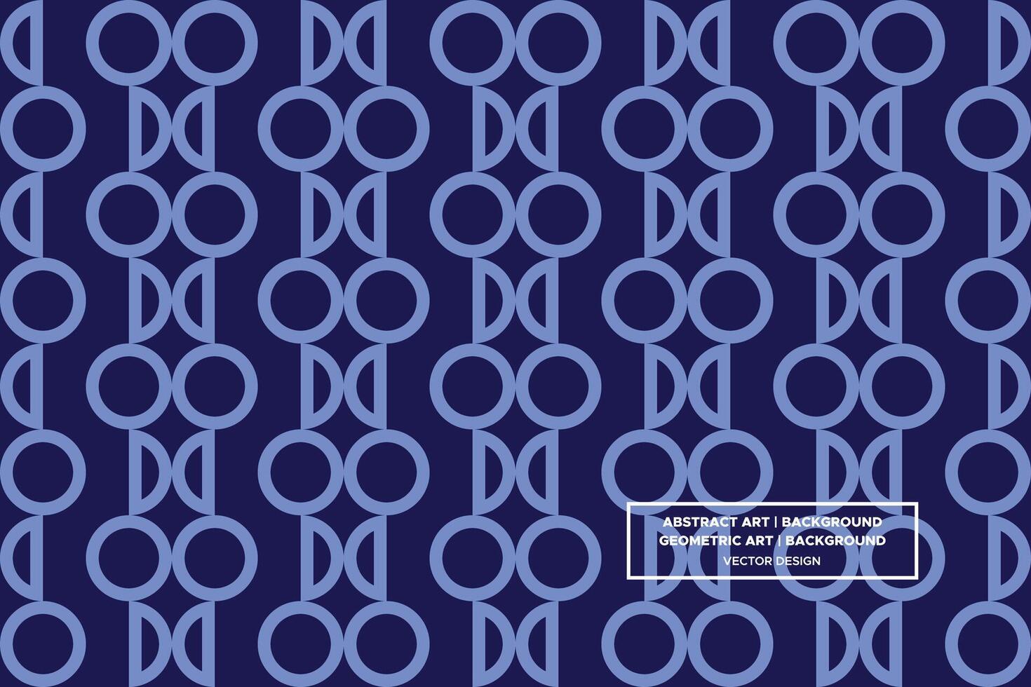 Geometric Pattern - Geometric Background - Abstract Background - Circles - Blue - Use in Website Design, Packaging, Wall Art, Wallpaper, Poster, Banner, Profile, Brochure, Apparel, Textiles vector