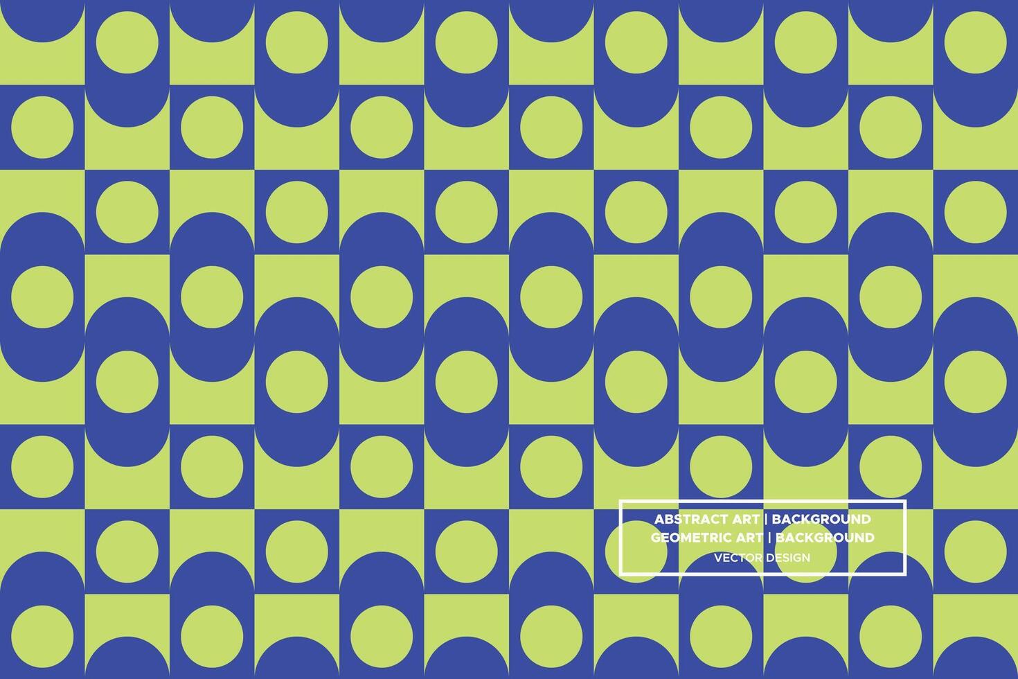 Geometric Pattern - Geometric Background - Abstract Background - Circles - Green - Use in Website Design, Packaging, Wall Art, Wallpaper, Poster, Banner, Profile, Brochure, Apparel, Textiles vector