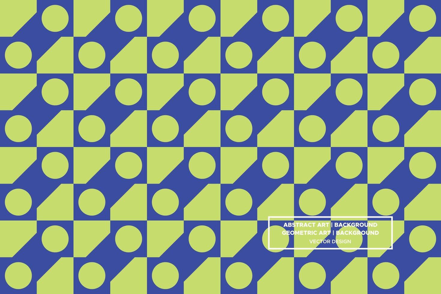 Geometric Pattern - Geometric Background - Abstract Background - Circles - Green - Use in Website Design, Packaging, Wall Art, Wallpaper, Poster, Banner, Profile, Brochure, Apparel, Textiles vector
