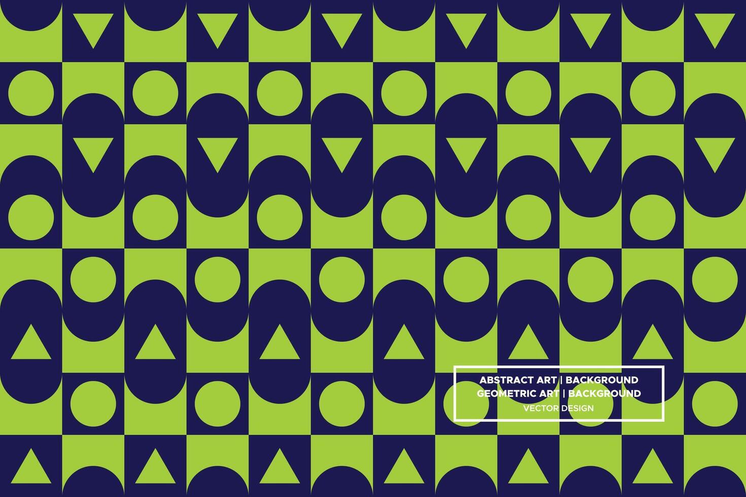 Geometric Pattern - Geometric Background - Abstract Background - Circles - Green - Use in Website Design, Packaging, Wall Art, Wallpaper, Poster, Banner, Profile, Brochure, Apparel, Textiles vector