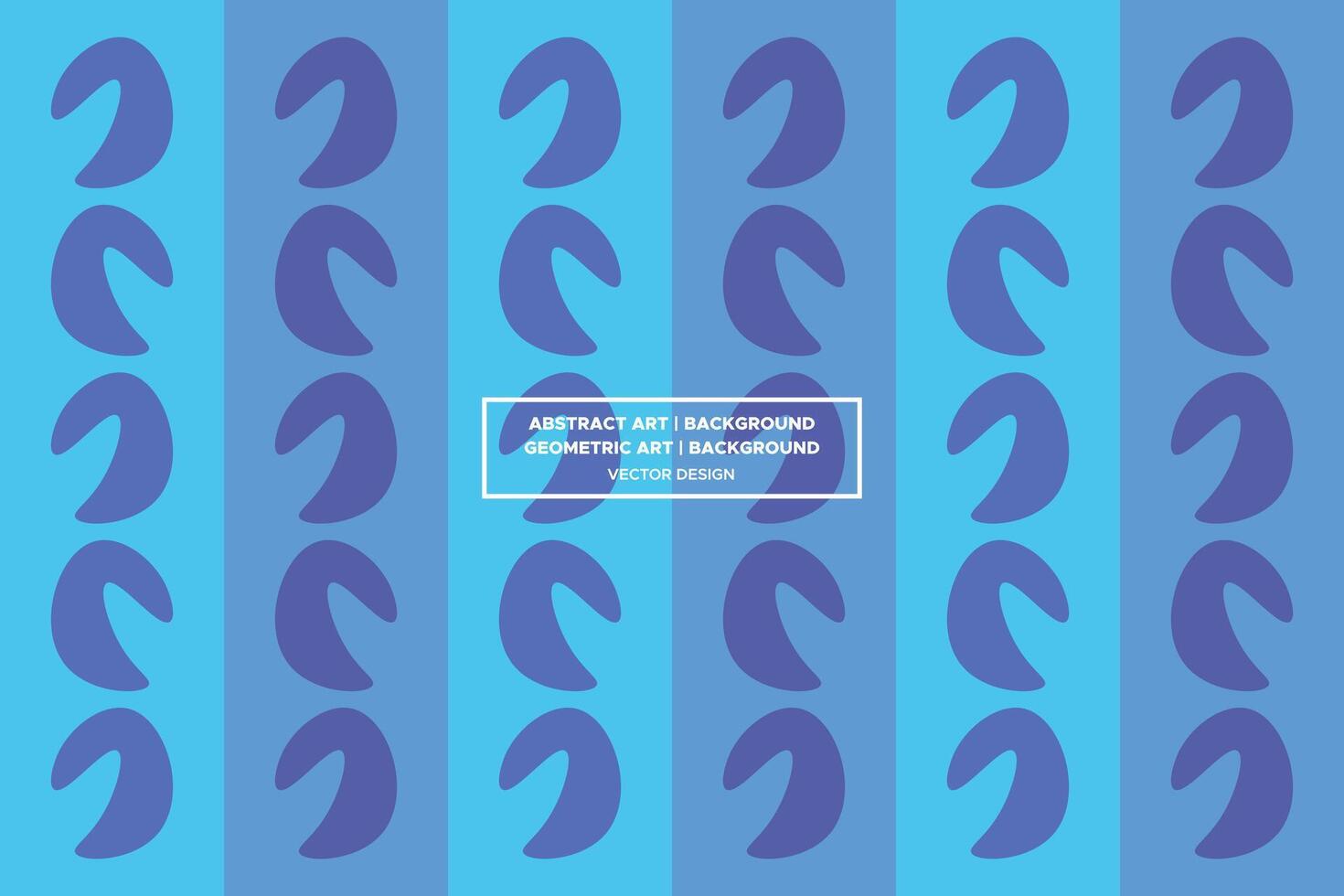 Geometric Pattern - Geometric Background - Abstract Background - Mixed Shapes - Blue - Use in Website Design, Packaging, Wall Art, Wallpaper, Poster, Banner, Profile, Brochure, Apparel, Textiles vector