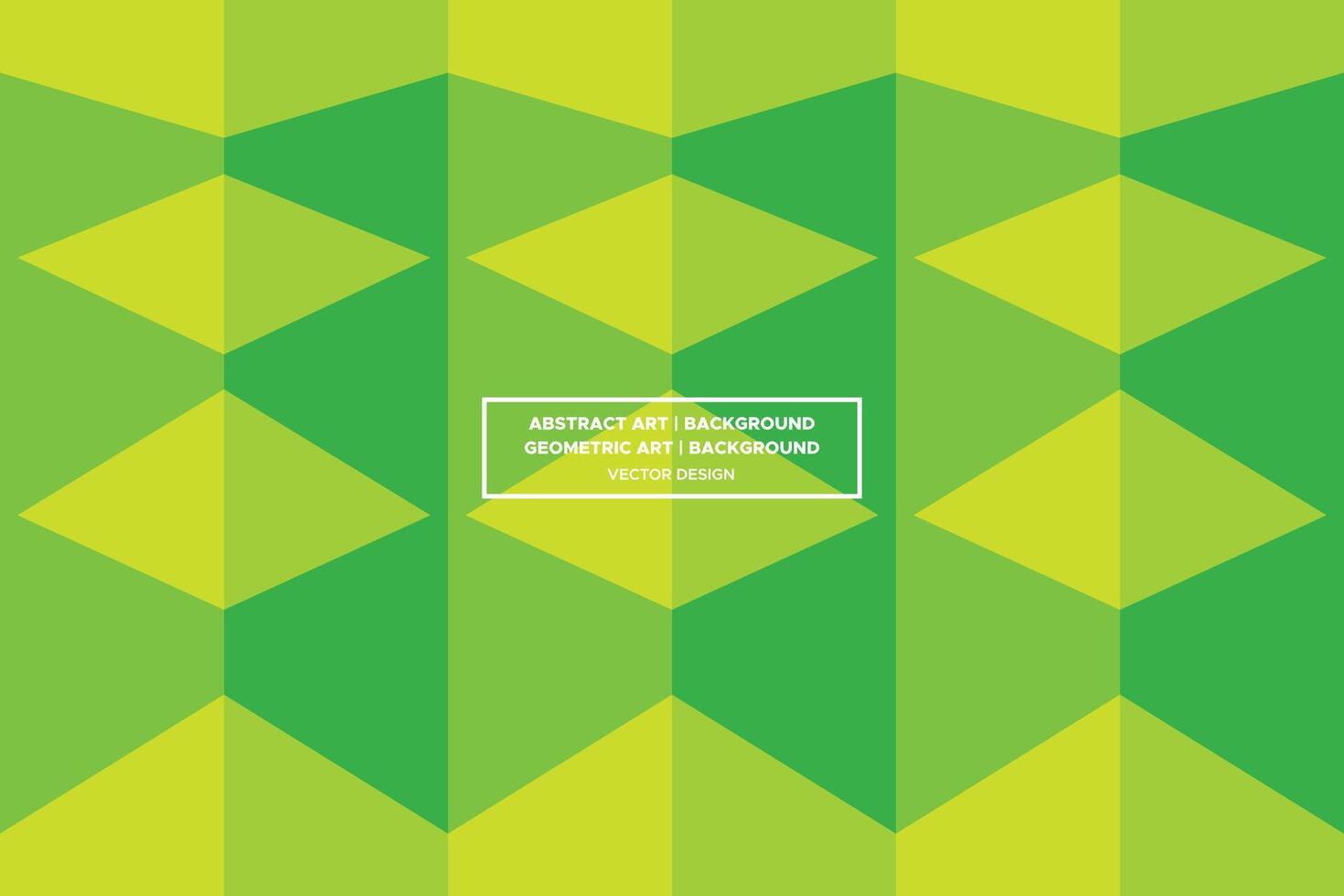 Geometric Pattern - Geometric Background - Abstract Background - Triangles - Green - Use in Website Design, Packaging, Wall Art, Wallpaper, Poster, Banner, Profile, Brochure, Apparel, Textiles vector