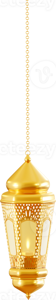 hanging shiny golden lamp with chain png