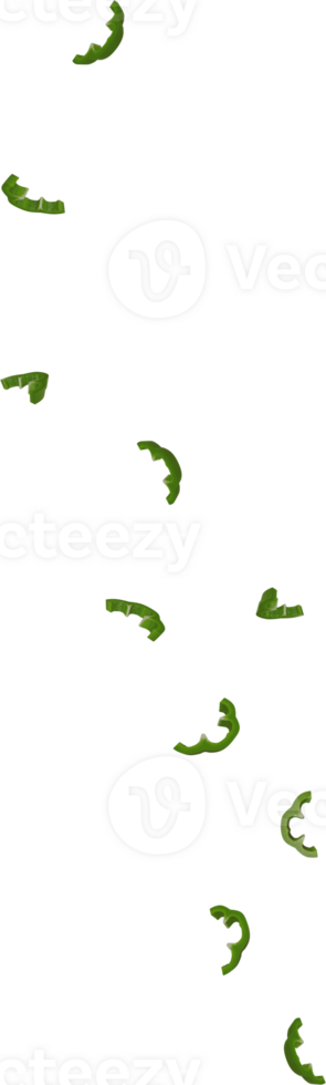 falling green parika sliced png