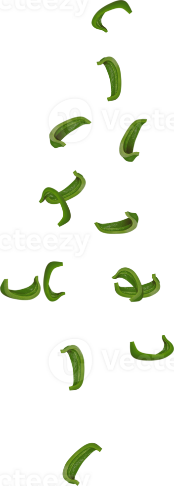 green parika sliced png