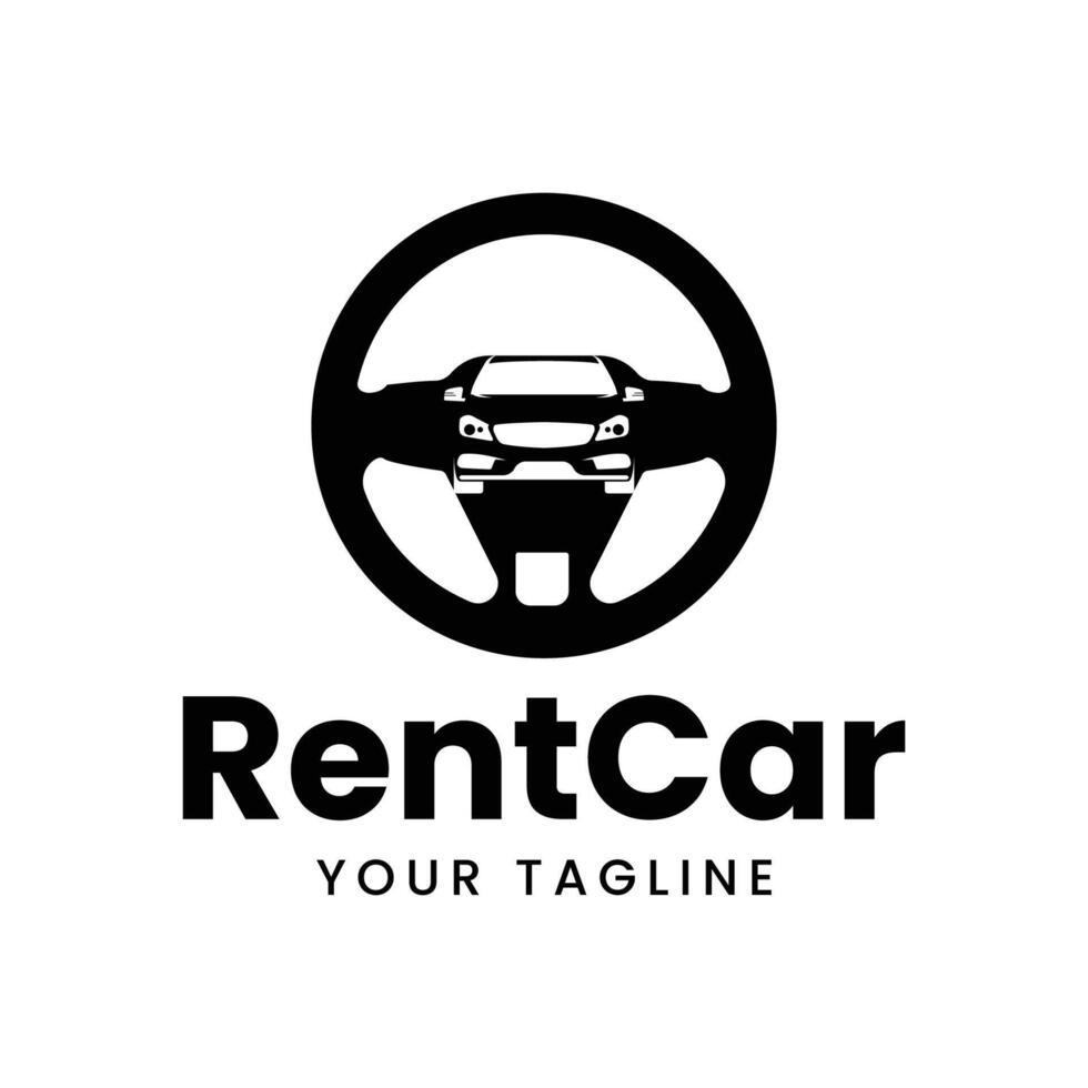 logo for a car rental company vector