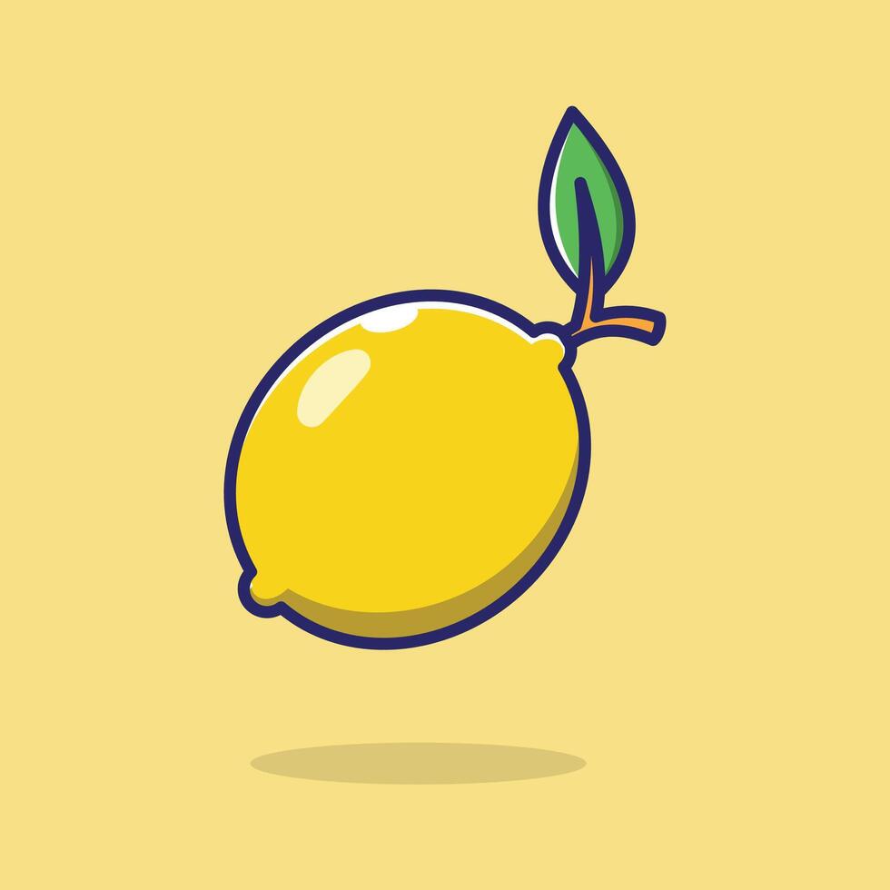 Fresh Fruit Clipart Graphic Stock Lemon Orange Strawberry vector