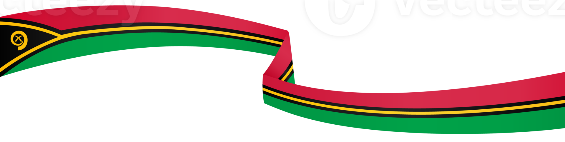 Vanuatu flag wave png
