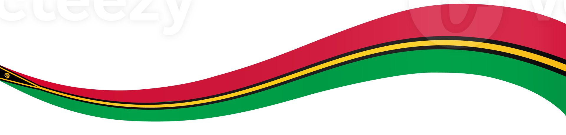 Vanuatu flag wave png