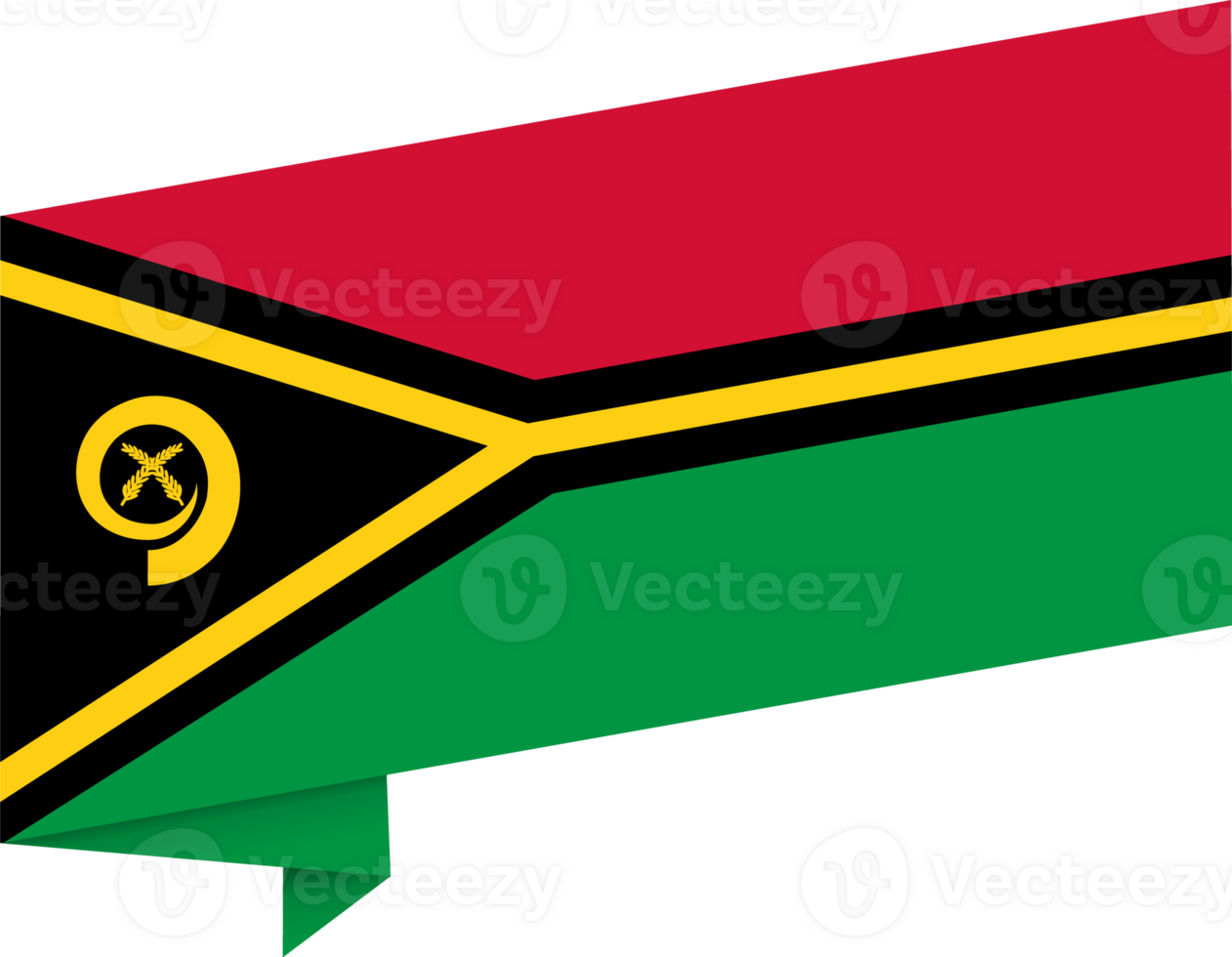 Vanuatu flag wave png