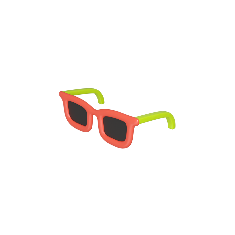 Sunglasses 3d illustration png