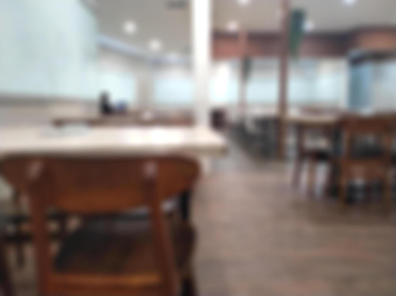 out focus abstract background office room. Empty space no people. Blurred. photo