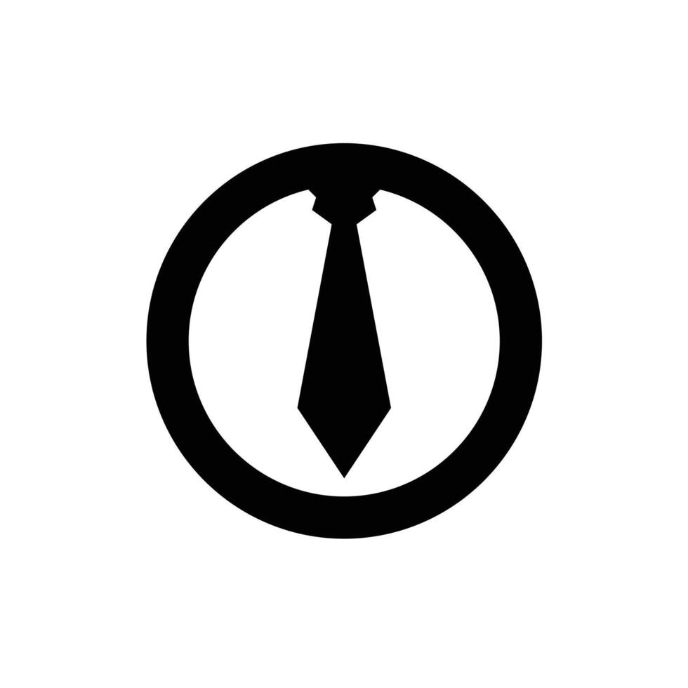 Bowtie Necktie Gentleman Fashion Casual Classis Bold in the Circle Shape vector