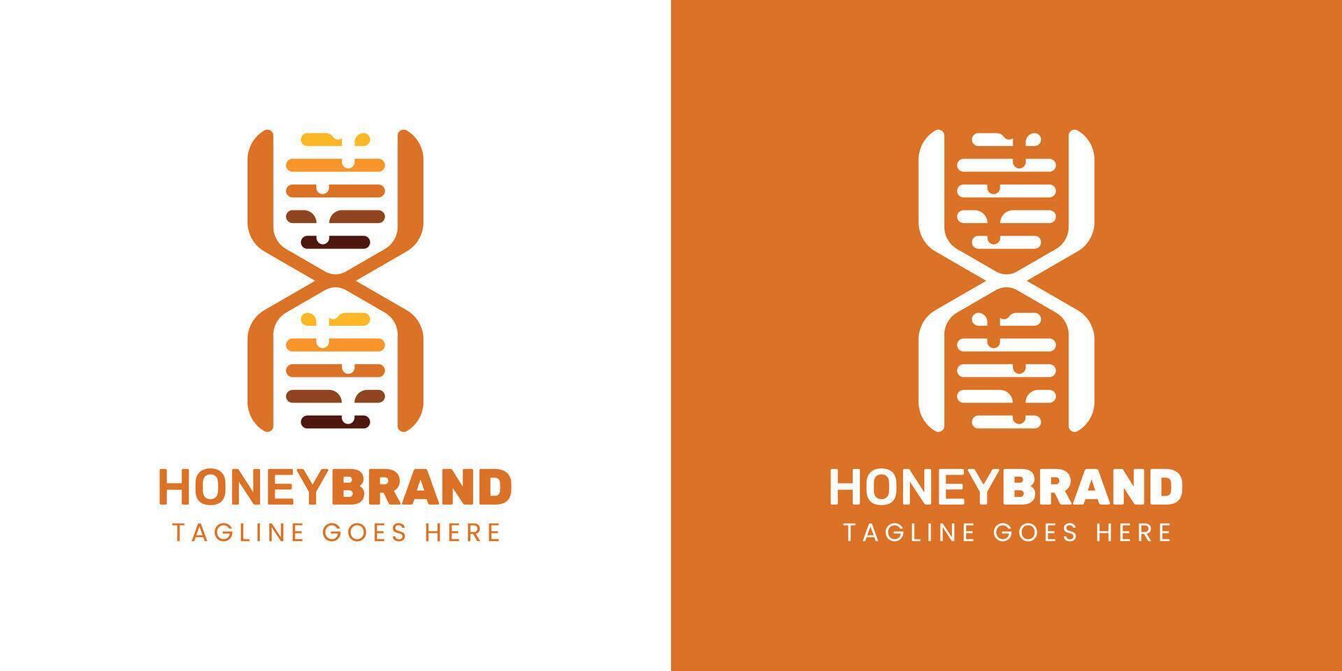 Letter X Honey Logo, Perfect for Beekeeping and Honey Producers vector