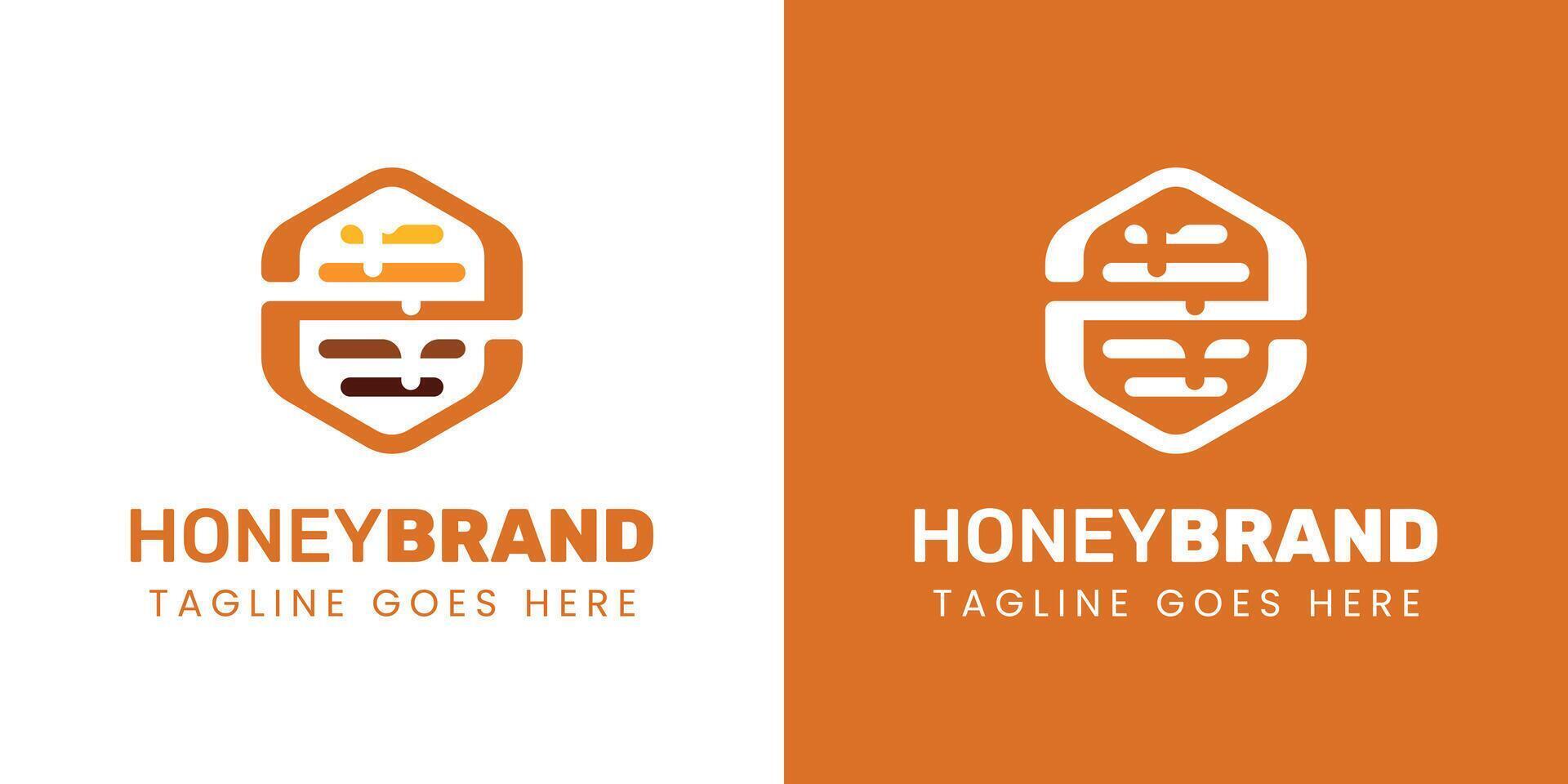 Letter Z Honey Logo, Perfect for Beekeeping and Honey Producers vector