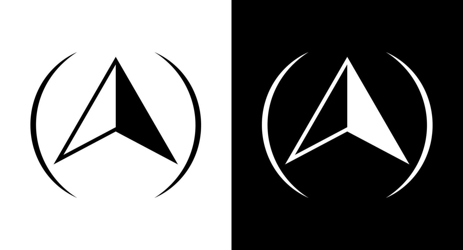 Basic North Arrow Mark icon for web, ui, mobile apps. Basic North Arrow Mark icon sign symbol. vector