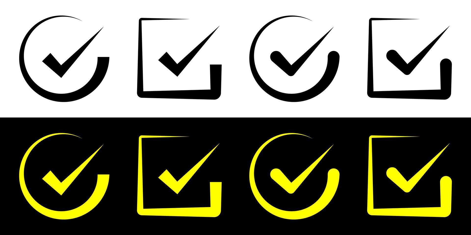Check mark sign symbol. Checkbox icon. 46794630 Vector Art at Vecteezy