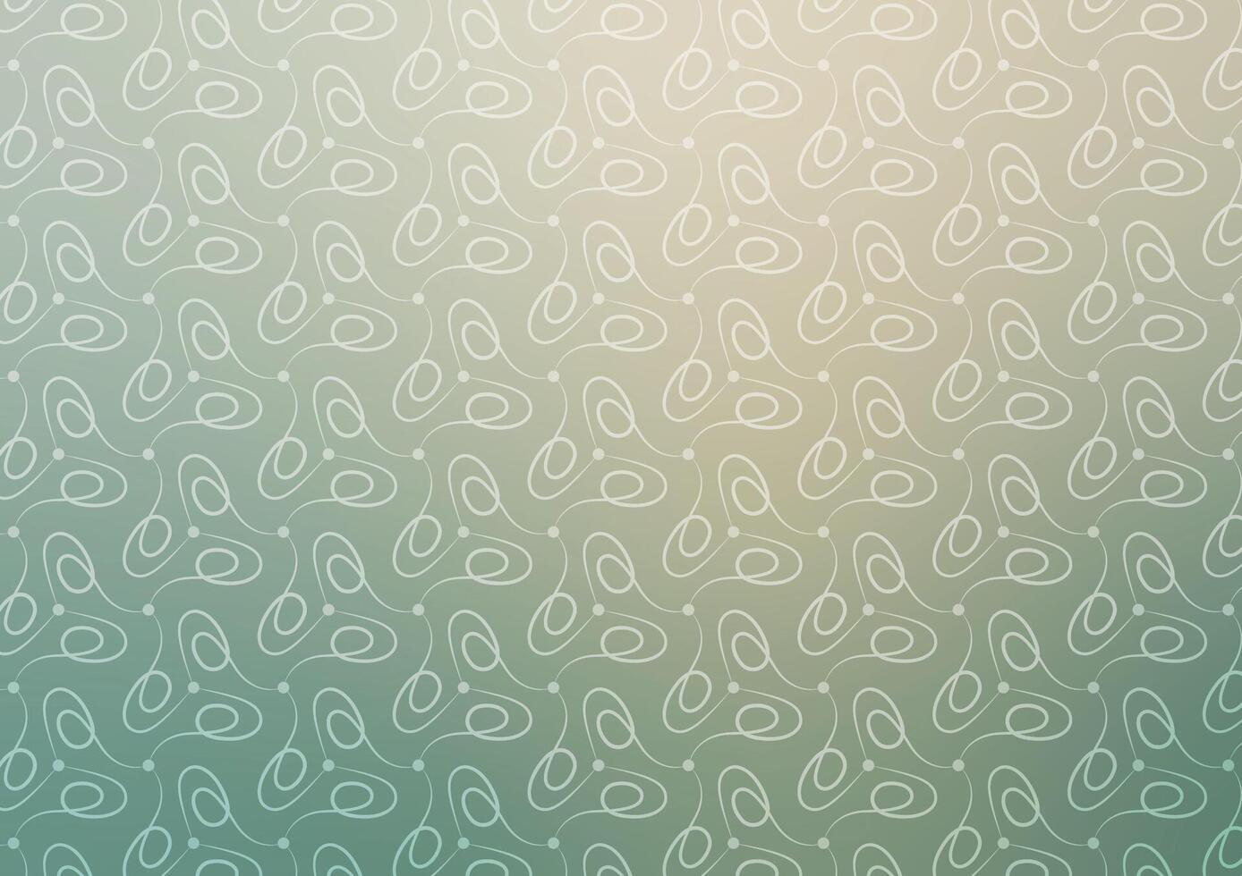 Abstract pattern green line wave soft design background vector