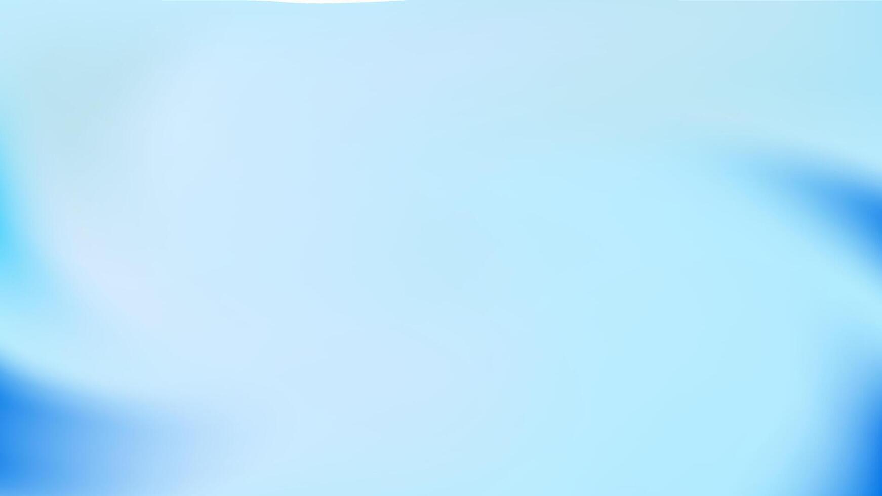 Captivating mesh blur background showcases a graceful, flowing wave pattern in a serene, monochromatic blue gradient that creates a modern, visually striking aesthetic vector