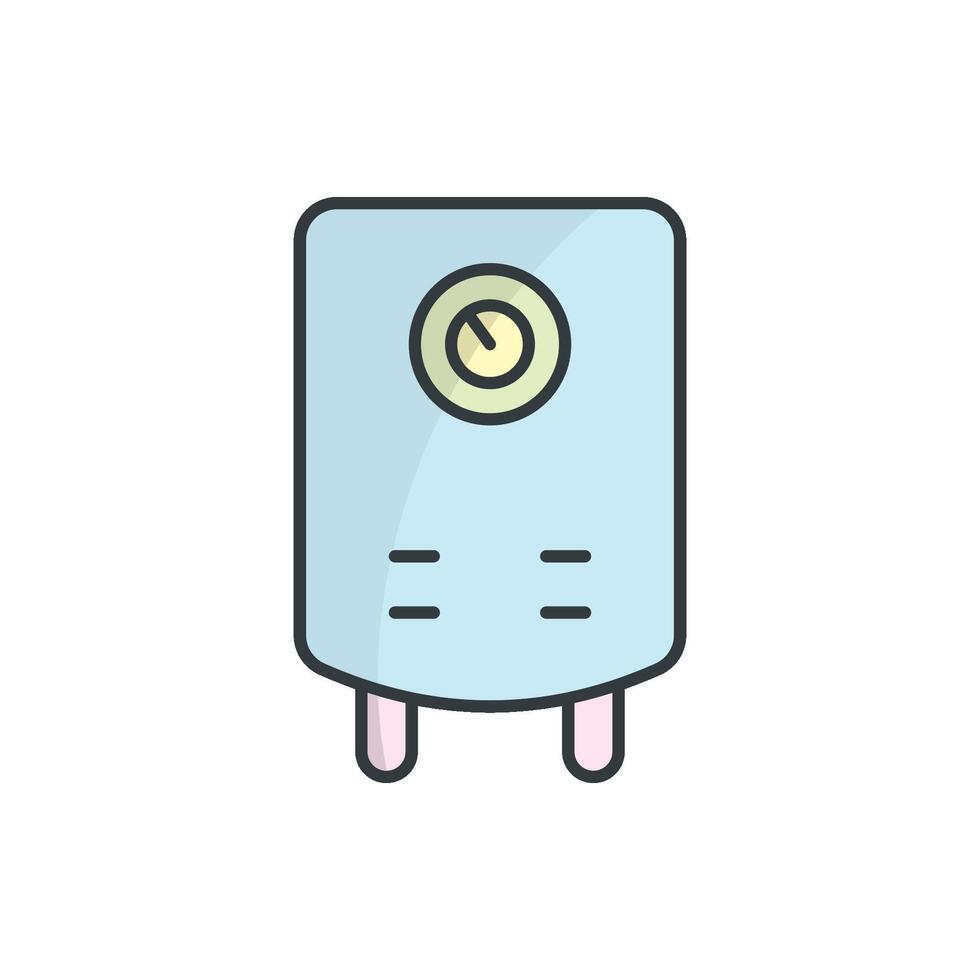 Water Heater icon design templates simple and modern concept vector