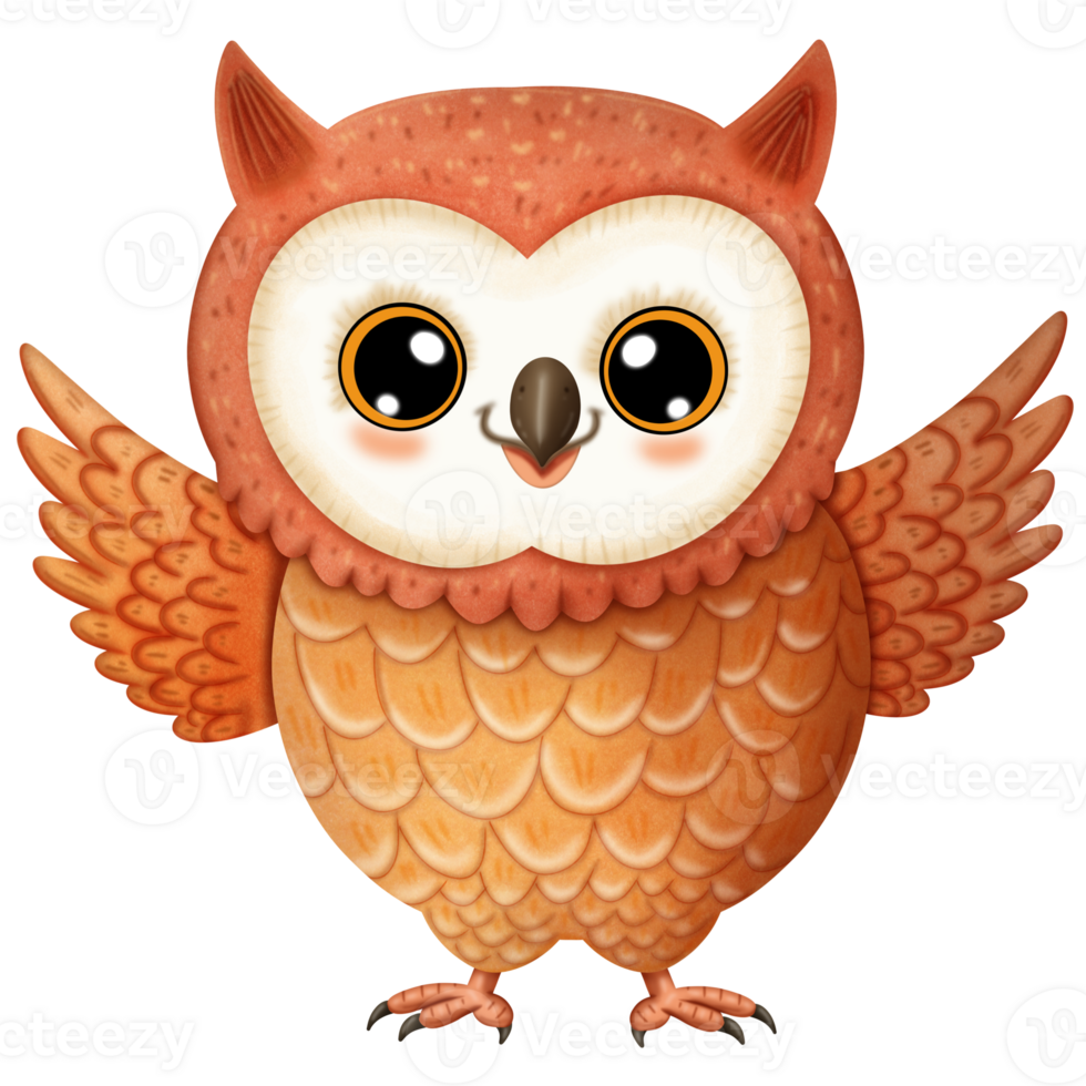 Cartoon owl clipart png