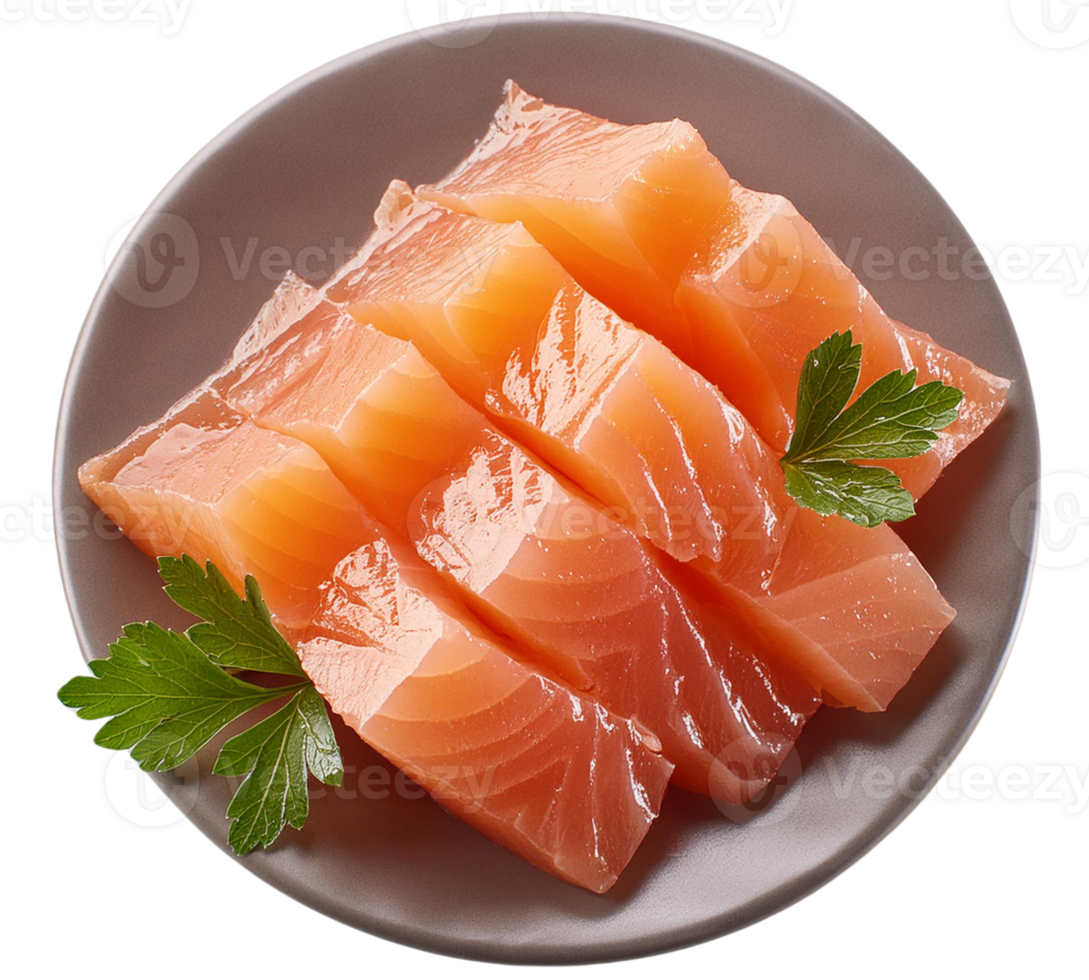 slices of salmon png
