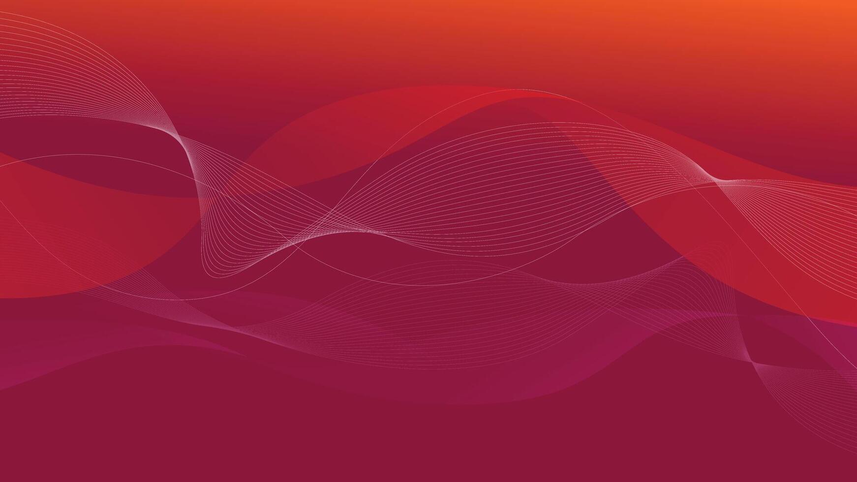 Abstract gradient wavy background for presentation vector
