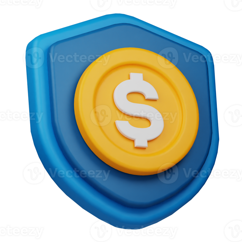 Financial Protection 3D Icon png