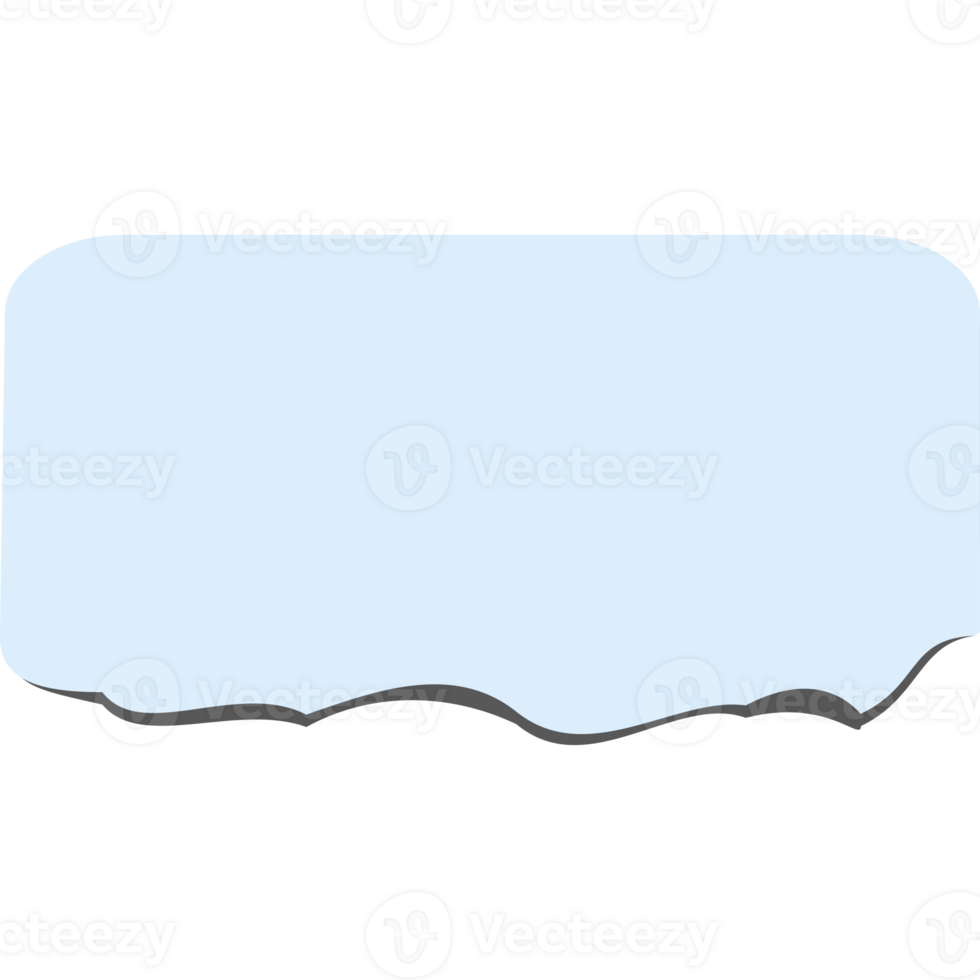 Torn piece paper png