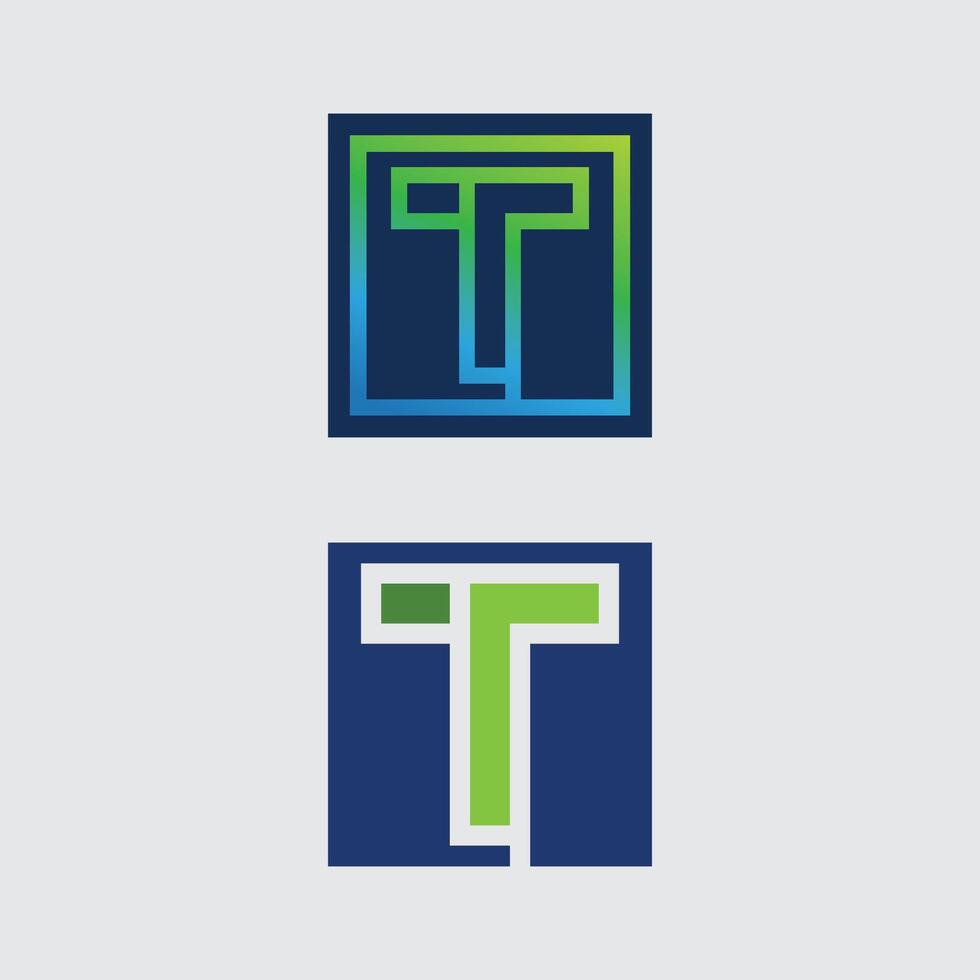 letter T logo image and font T design graphic vector