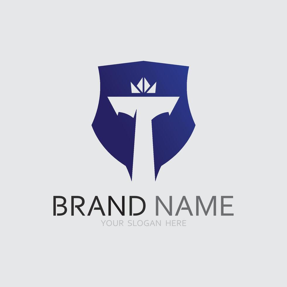 letter T logo image and font T design graphic vector