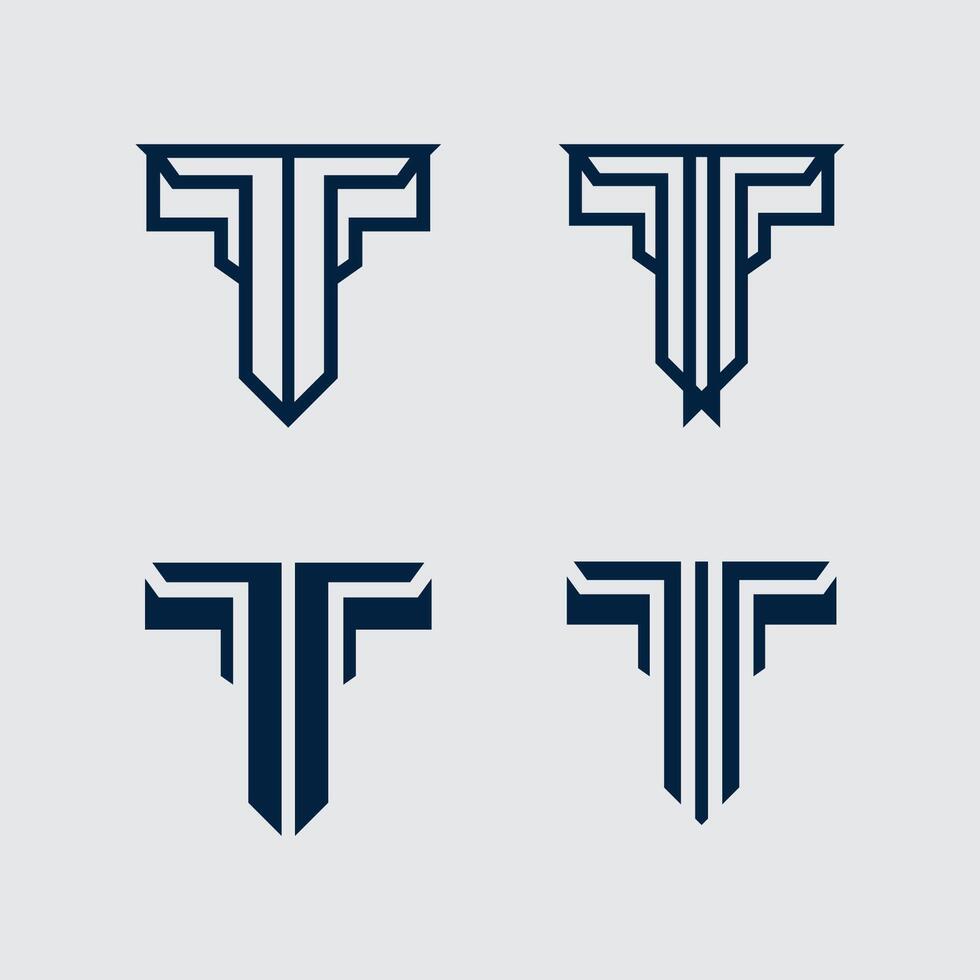 letter T logo image and font T design graphic vector
