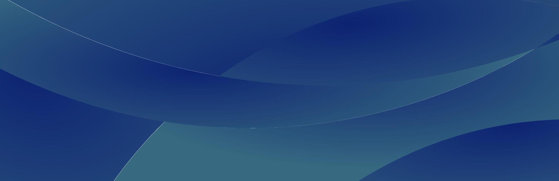 abstract halftone background made of curved lines in dark blue colors vector