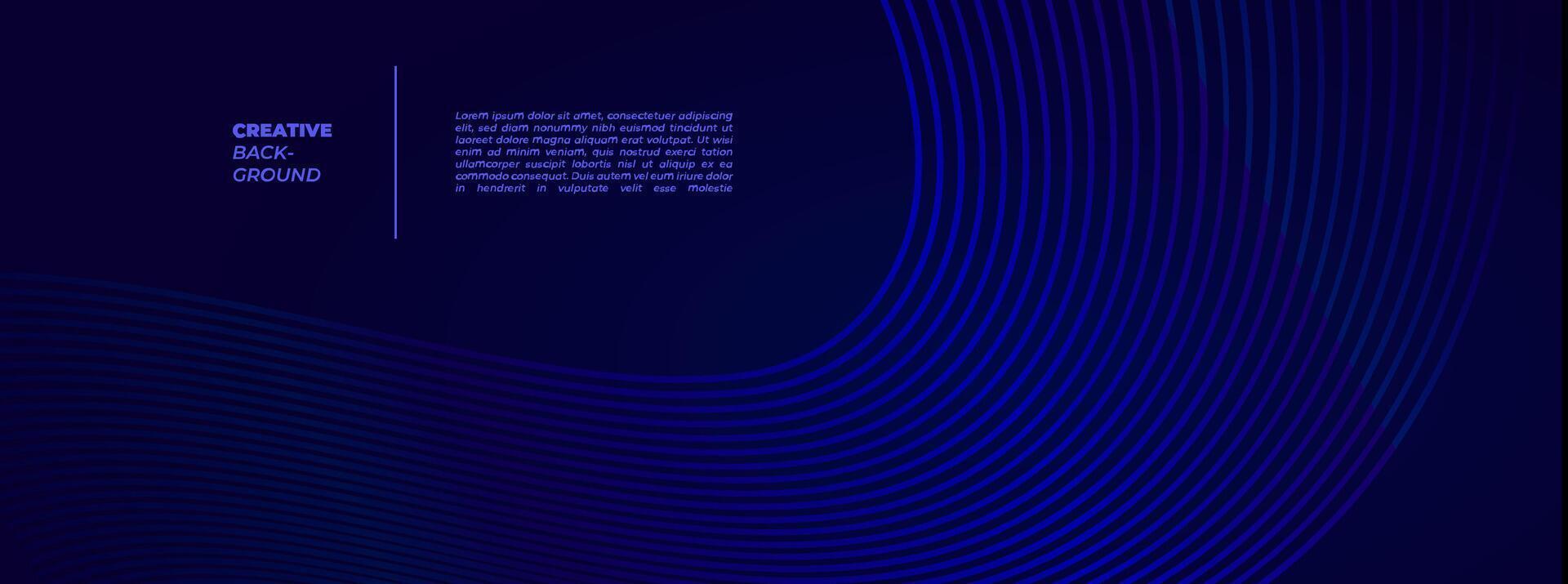 elegant dark blue banner background vector