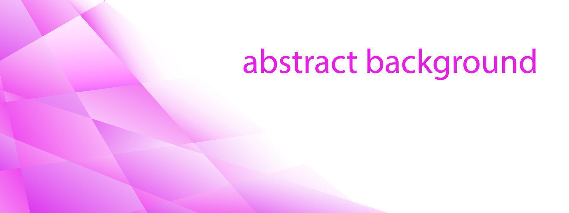 Polygon banner Lilac corner shapes with gradient on white background Modern template for your business presentations Wallpaper websites Geometric asymmetric illustration vector