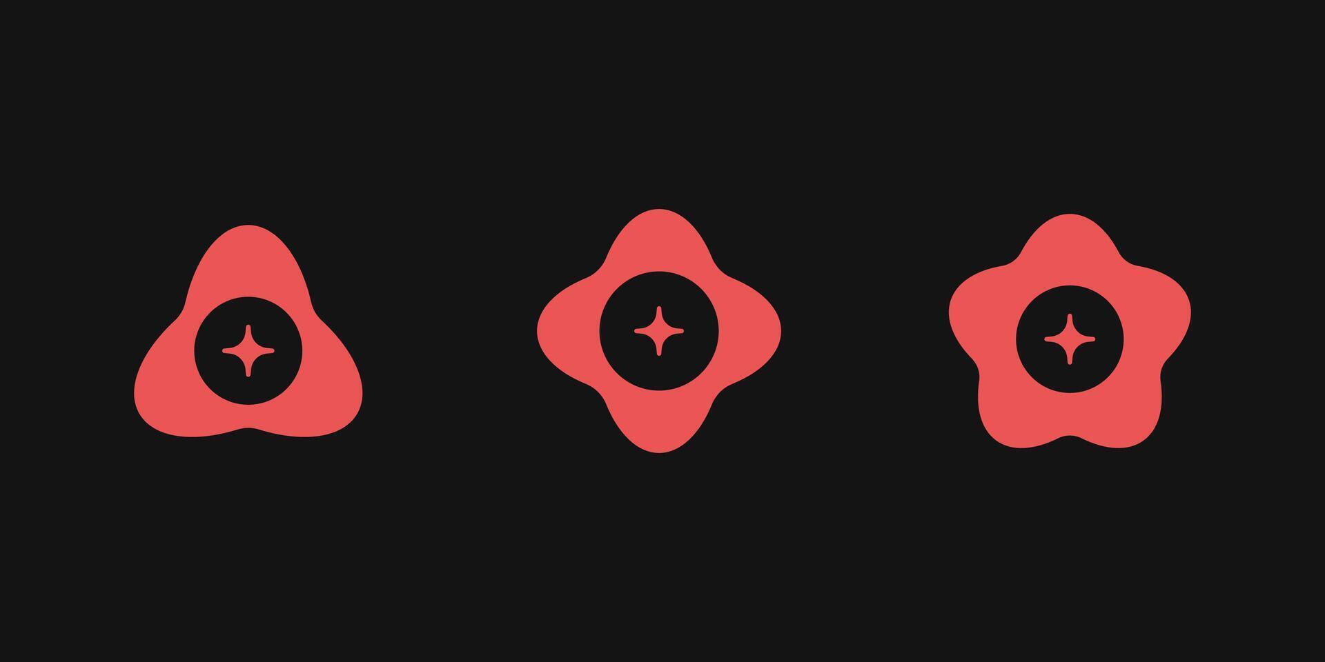 Y2K style elements. vector