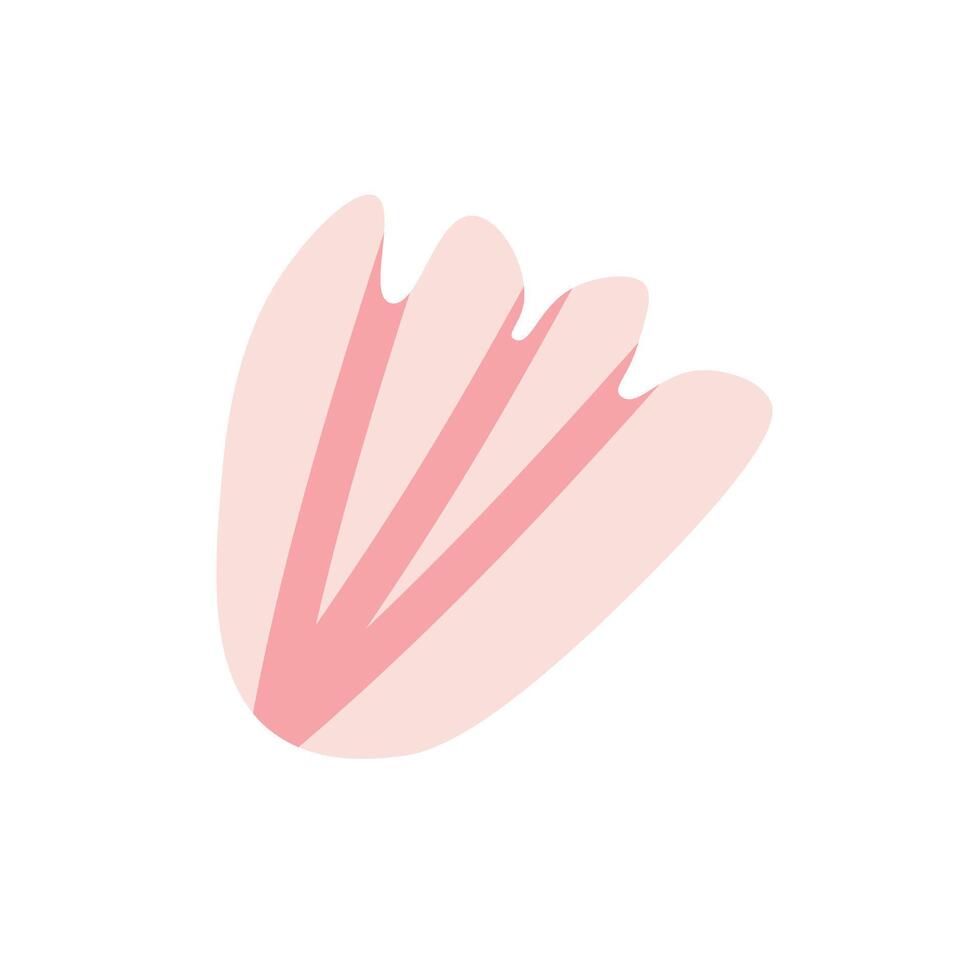 Cute doodle shape element vector
