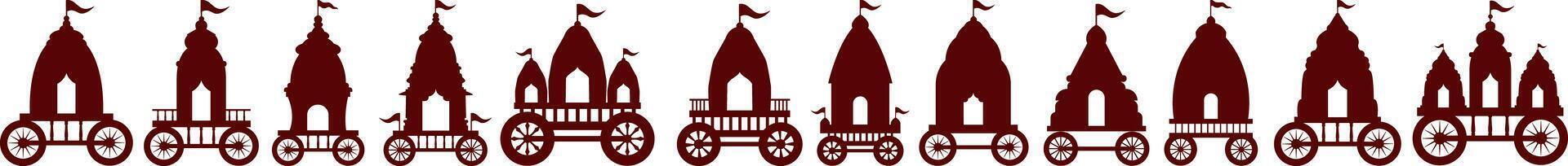 Jagannath Rath Yatra Social Media Poster, Banner, Web Banner , Print Design vector