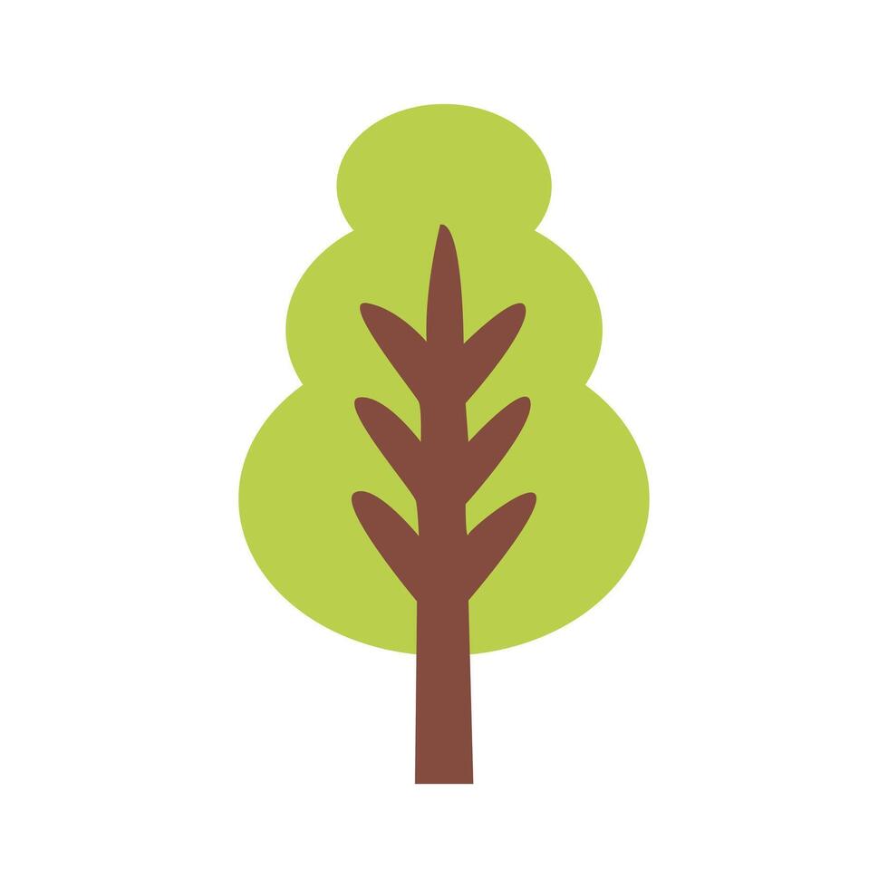 Tree plant icon image 11 vector
