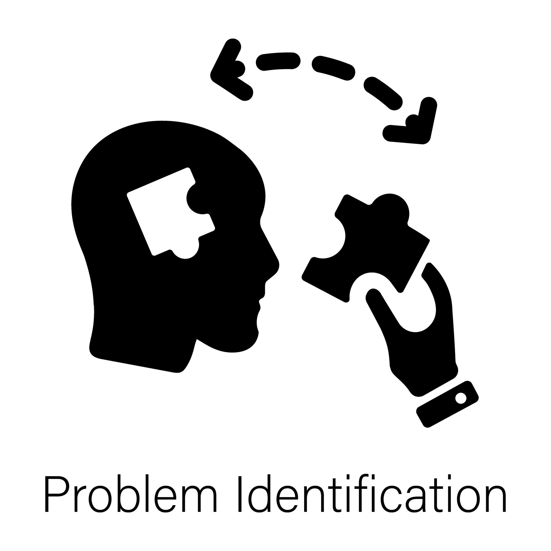 Filled style icon of problem identification 46800336 Vector Art at Vecteezy