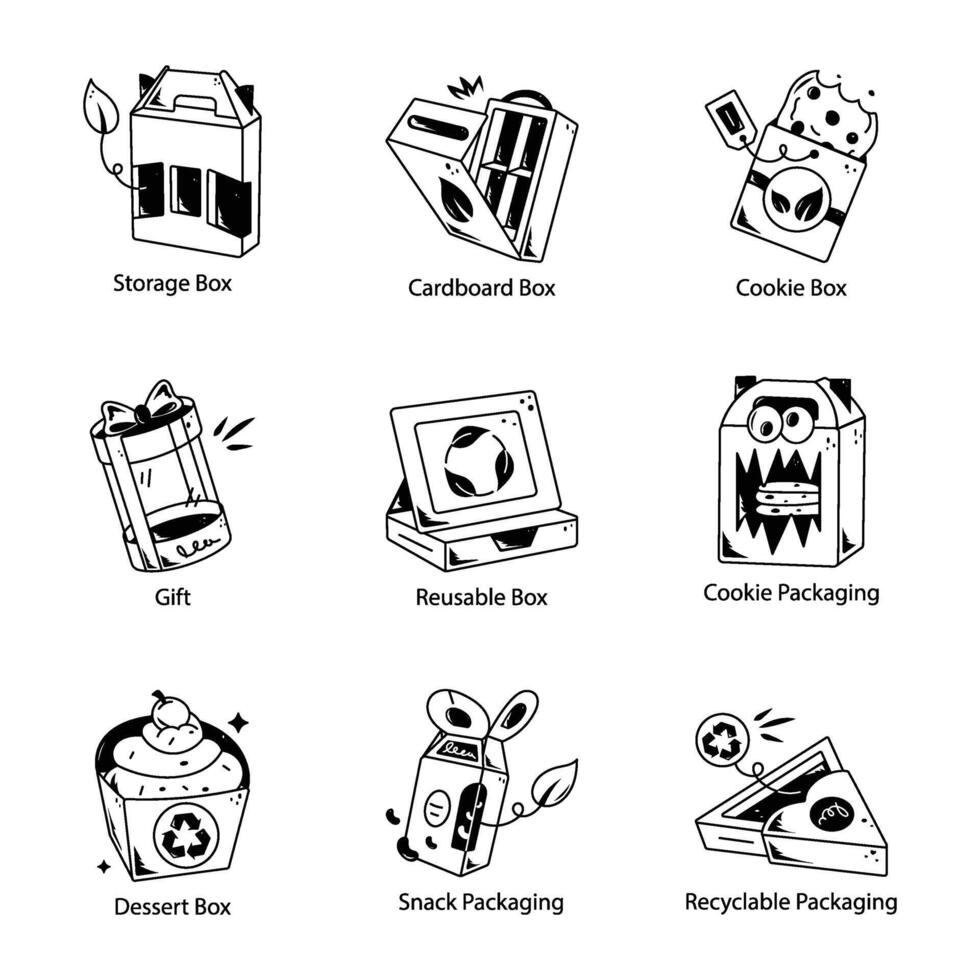 A hand drawn icon depicting cup gardening vector