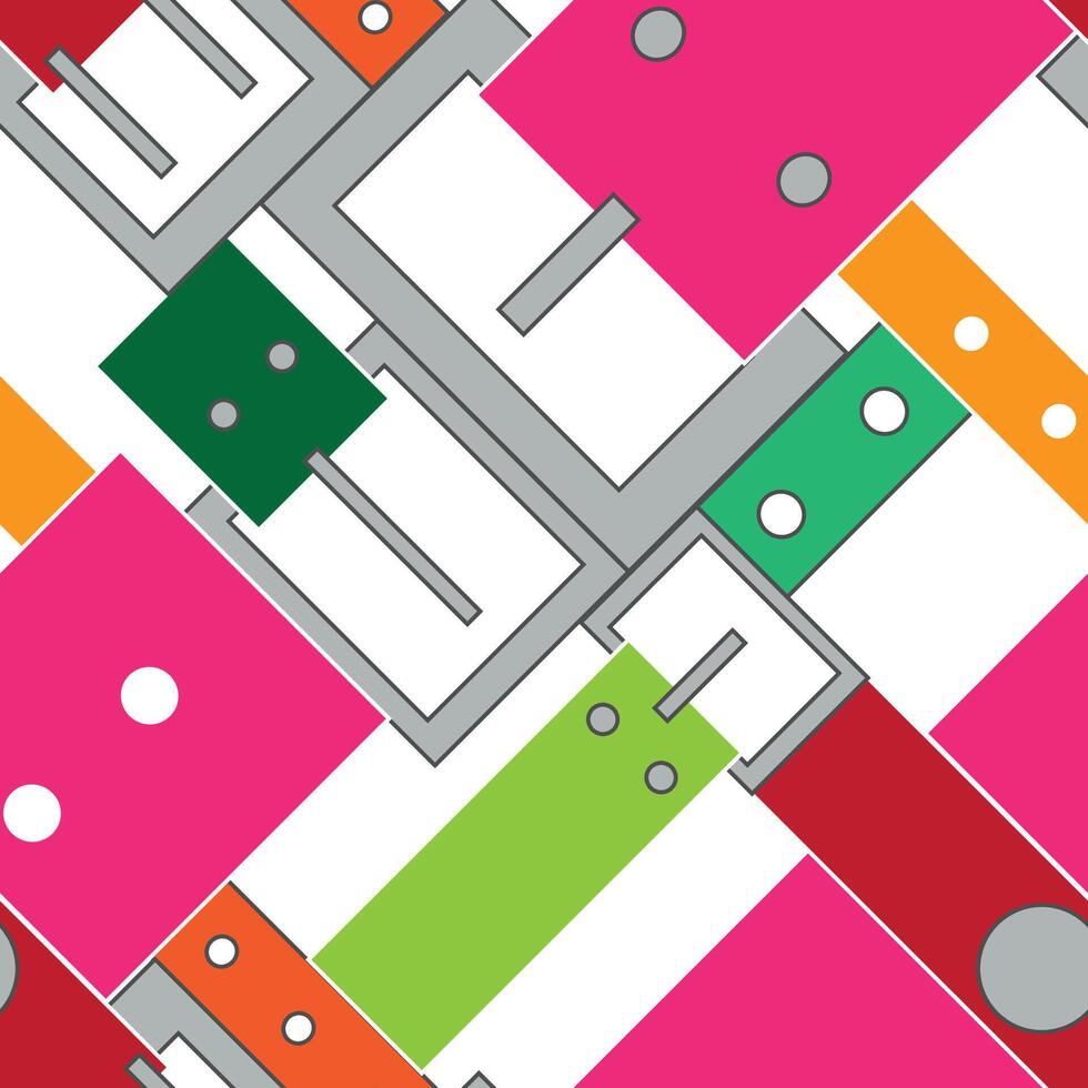 hand drawn belts seamless pattern, multicolored vector