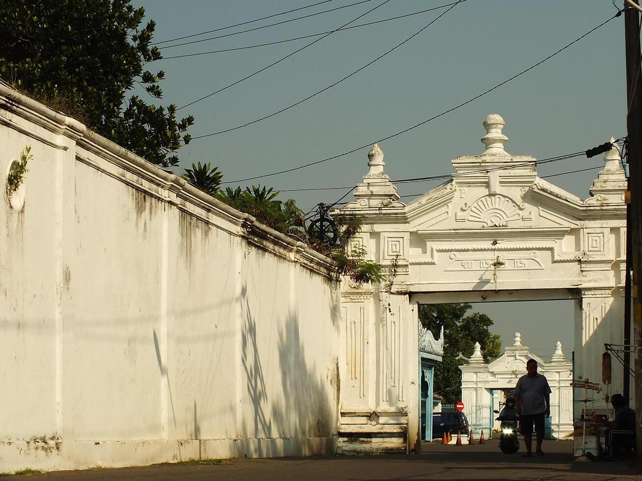 Surakarta, Central Java, Indonesia May 14, 2024. Historical Building of Kasunanan Surakarta Hadiningrat Palace. This palace is a fragment of the Mataram Kingdom photo